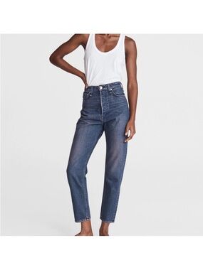 Rag & Bone Maya High Ankle Slim Jeans size 30 button Fly